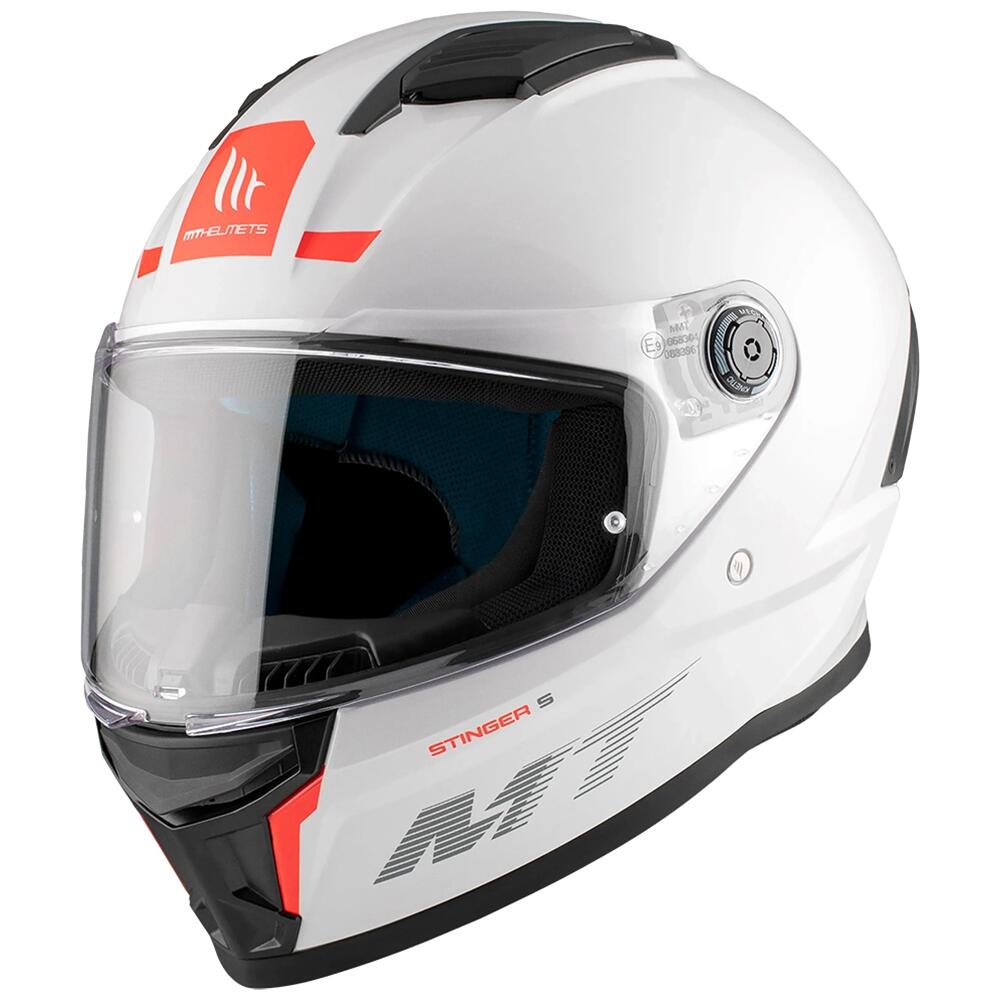 Stinger Helmet [Gloss White] Moto Hyper Ride